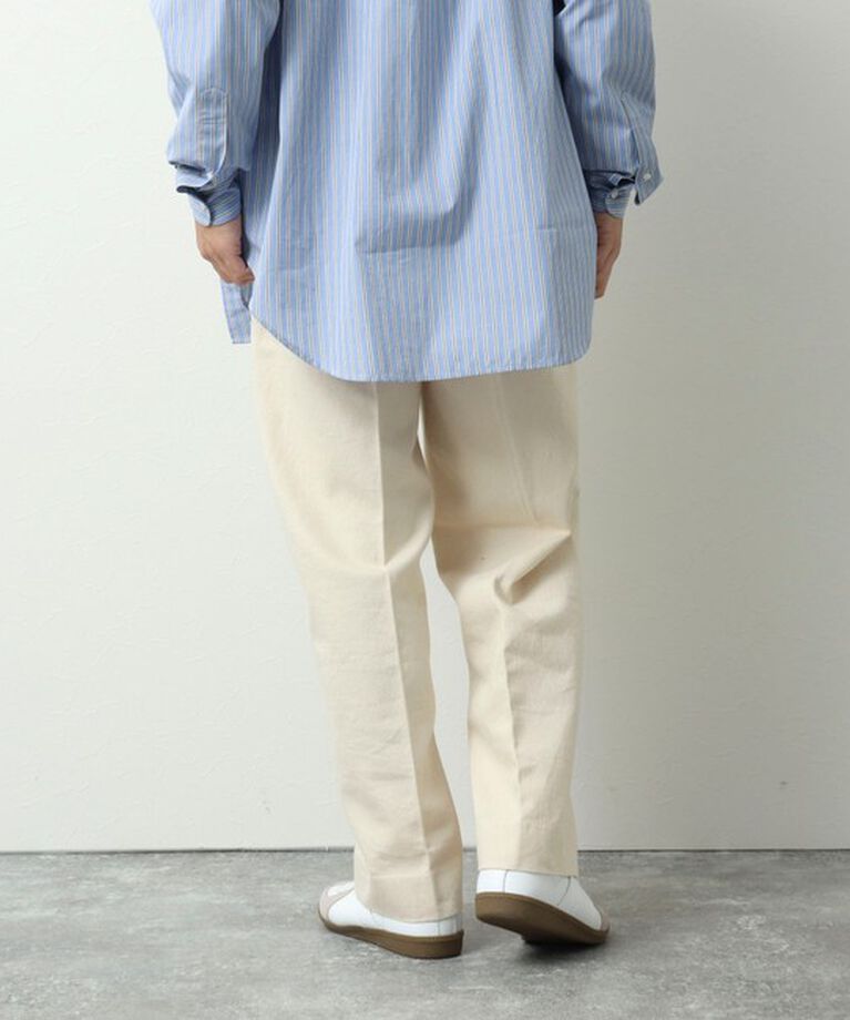 WORK ABOUT「NSOK デニム2タックワイドパンツ 25SS」|デニム|