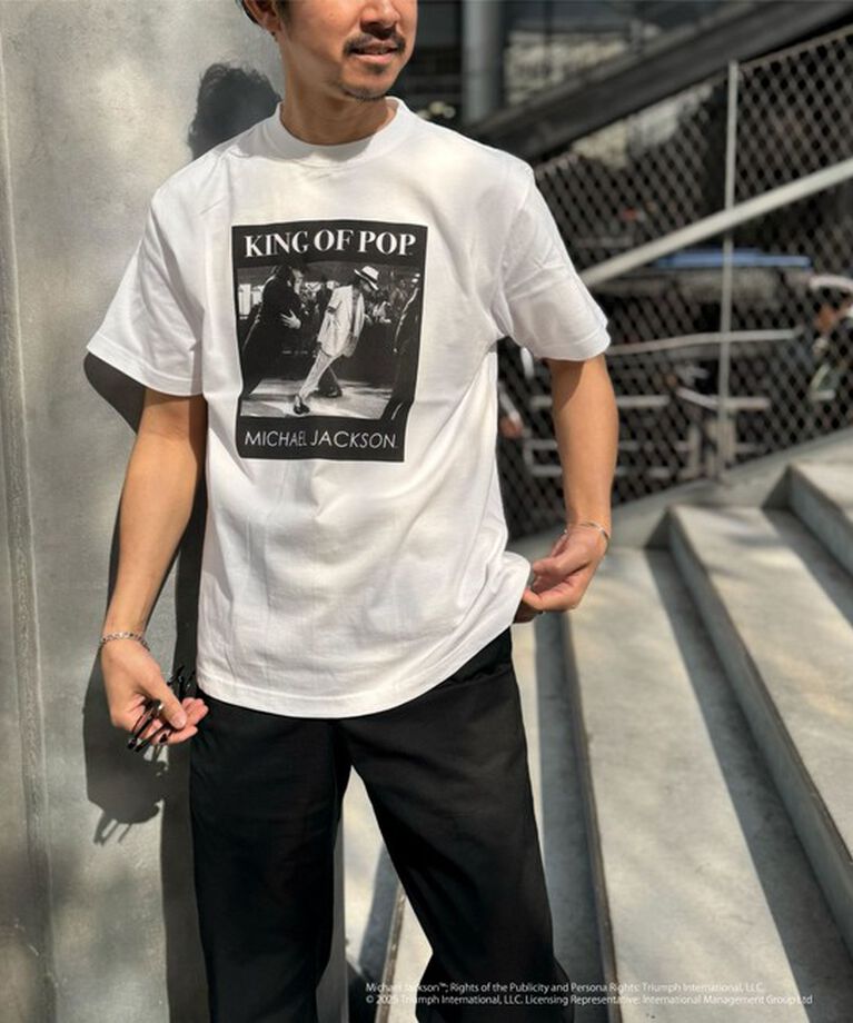 NOLLEY'S goodman「【GOOD ROCK SPEED】別注 MICHAEL JACKSON T 25SS」|Tシャツ・カットソー|