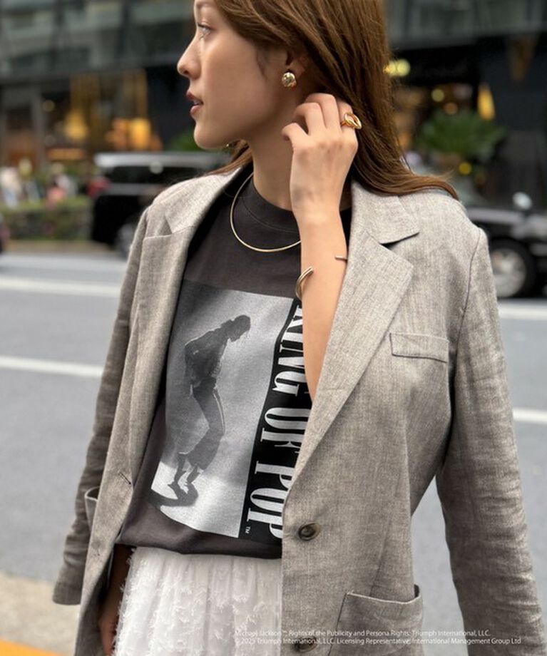 NOLLEY'S goodman「【GOOD ROCK SPEED】別注 MICHAEL JACKSON T 25SS」|Tシャツ・カットソー|