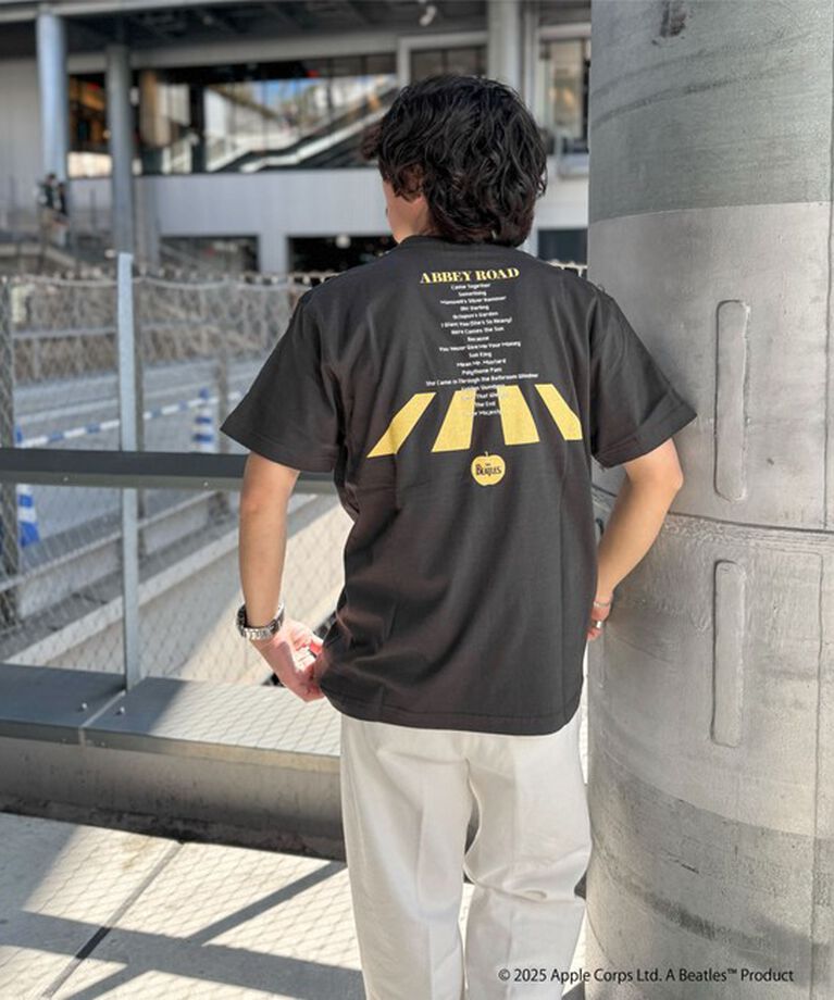 NOLLEY'S goodman「【GOOD ROCK SPEED】別注 THE BEATLES abbey road T 25SS」|Tシャツ・カットソー|