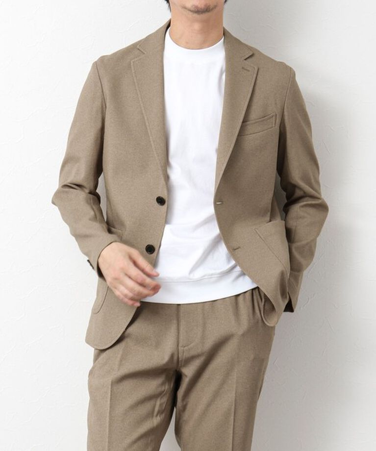 NOLLEY'S goodman「《セットアップ対応》SMART TECH 吸水速乾メランジOX ストレッチイージーJK 25SS」|テーラードジャケット|