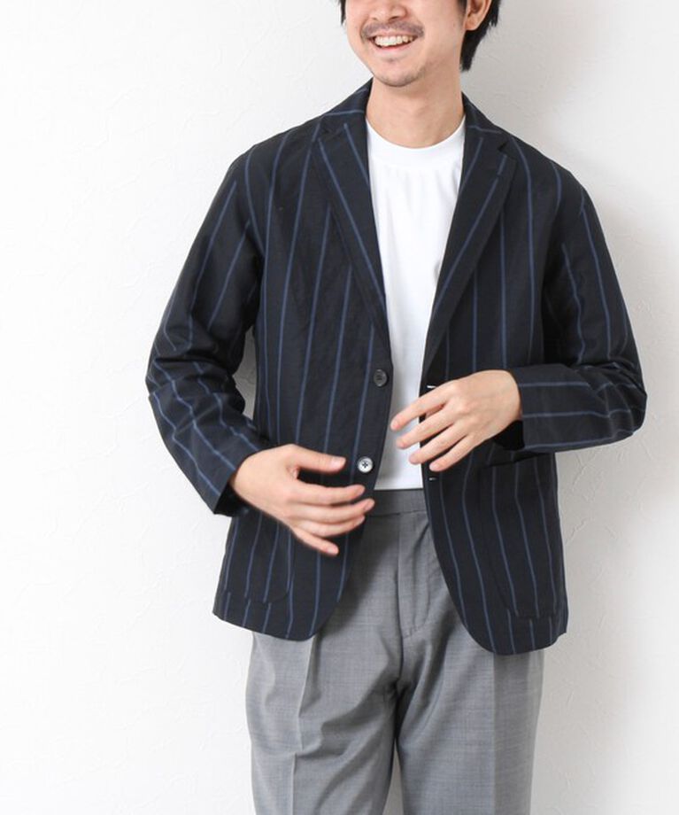 NOLLEY'S goodman「キュプラリネン イージージャケット 25SS」|テーラードジャケット|