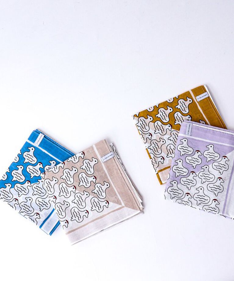NOLLEY'S goodman「【halo commodity/ハロ コモディティー】雷鳥 Bandanna h251-901」|バンダナ・スカーフ|
