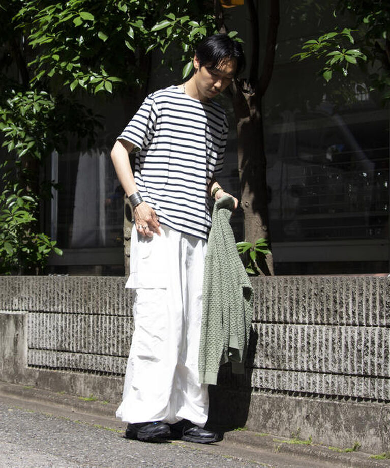 GLOSTER「【GLOSTER/グロスター】バスクシャツ ボーダーTシャツ ショートスリーブ」|Tシャツ・カットソー|