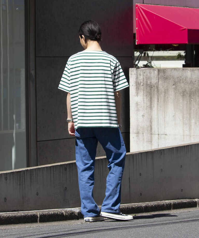 GLOSTER「【GLOSTER/グロスター】バスクシャツ ボーダーTシャツ ショートスリーブ」|Tシャツ・カットソー|
