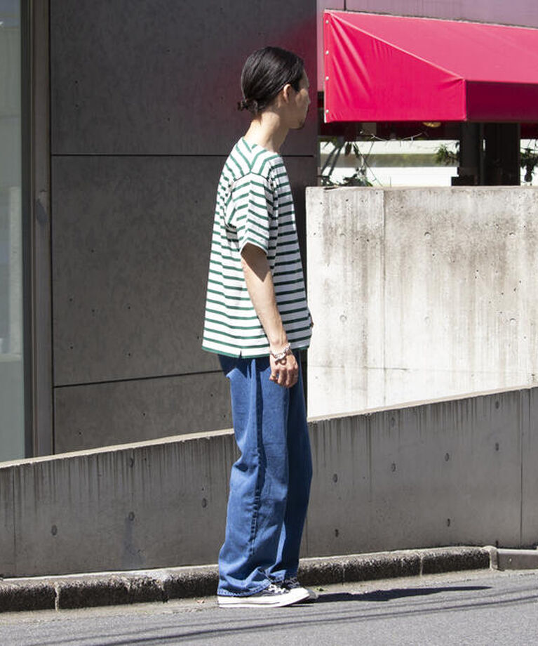 GLOSTER「【GLOSTER/グロスター】バスクシャツ ボーダーTシャツ ショートスリーブ」|Tシャツ・カットソー|