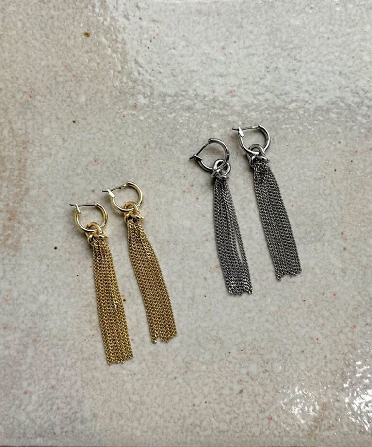 fredy emue「着脱2WAYチェーンリングピアス」|ピアス|