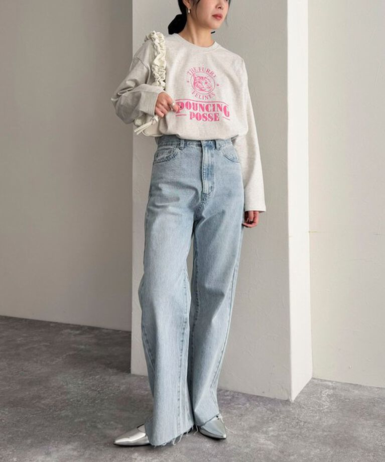 fredy emue「CATプリントロンTシャツ」|Tシャツ・カットソー|