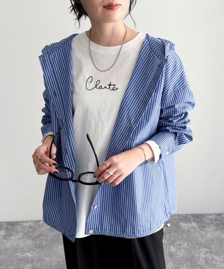 fredy emue「ヤーン刺繍ロゴロンTシャツ」|Tシャツ・カットソー|