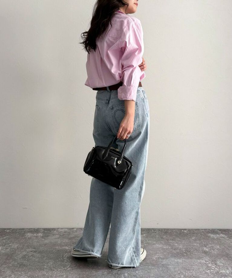 fredy emue「FR刺繍オックスコンパクトシャツ」|シャツ・ブラウス|