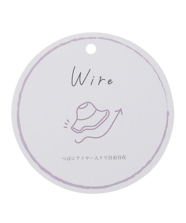 VIS「【抗菌防臭】かぎ編みペーパーハット」|ハット|