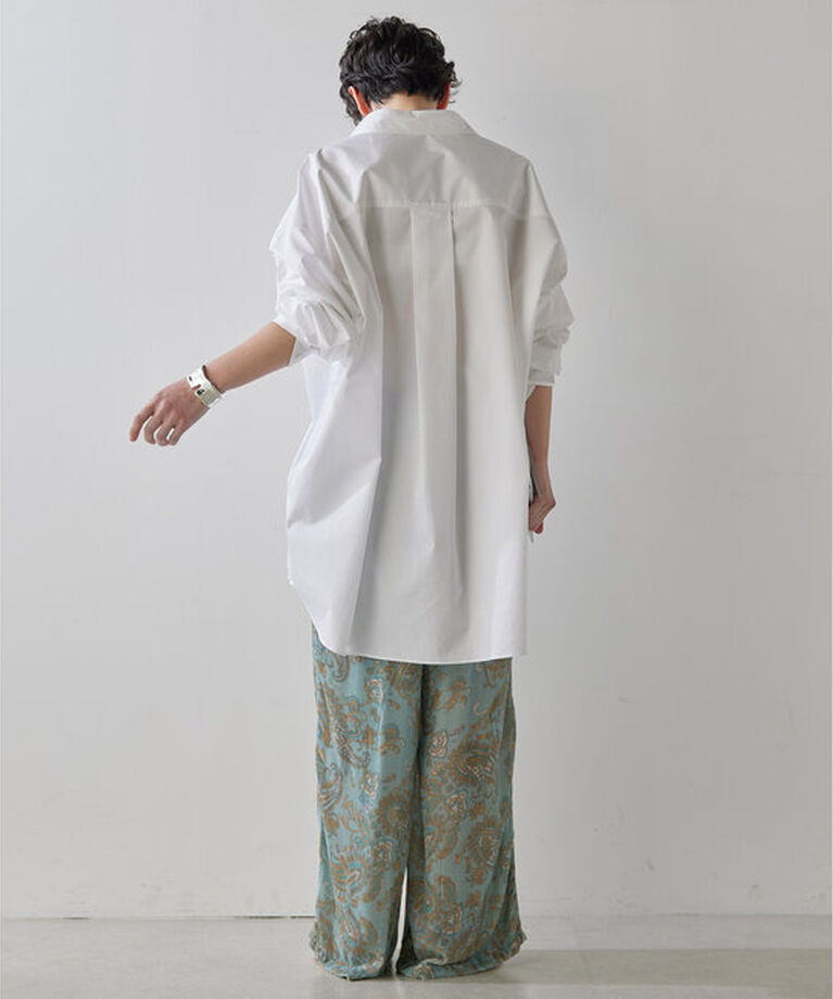  「ロゴシシュウオーバーシャツ」|シャツ・ブラウス|