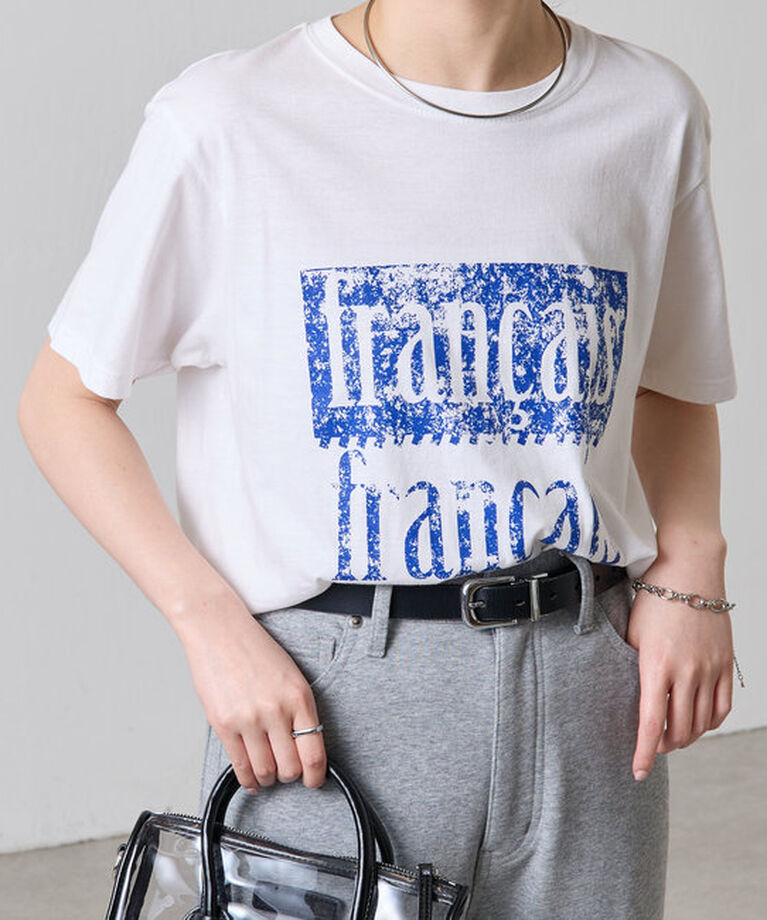 「ウォッシュロゴＴシャツ」|Tシャツ・カットソー|オフホワイト