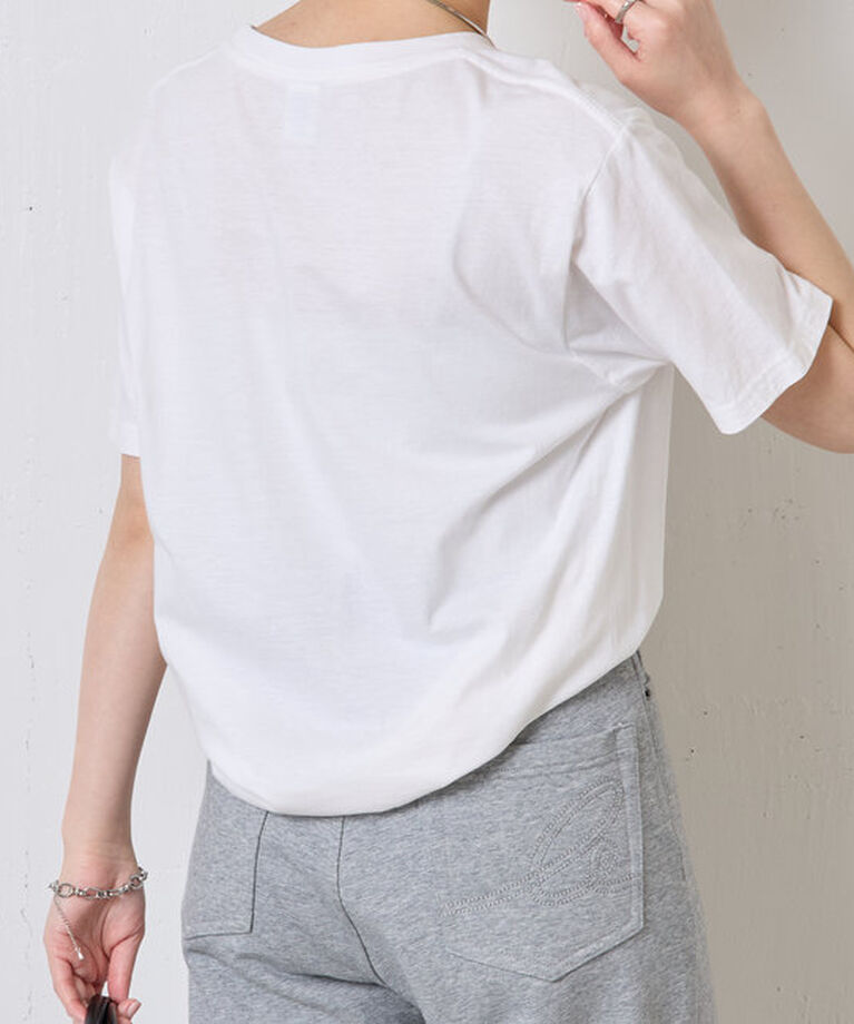  「ウォッシュロゴＴシャツ」|Tシャツ・カットソー|