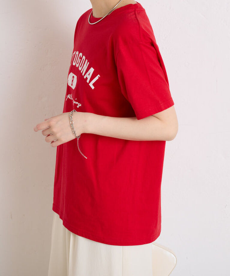  「ウォッシュロゴＴシャツ」|Tシャツ・カットソー|