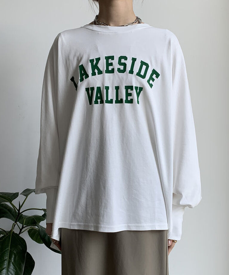  「【WEB限定】LAKESIDEプリントトップス」|Tシャツ・カットソー|