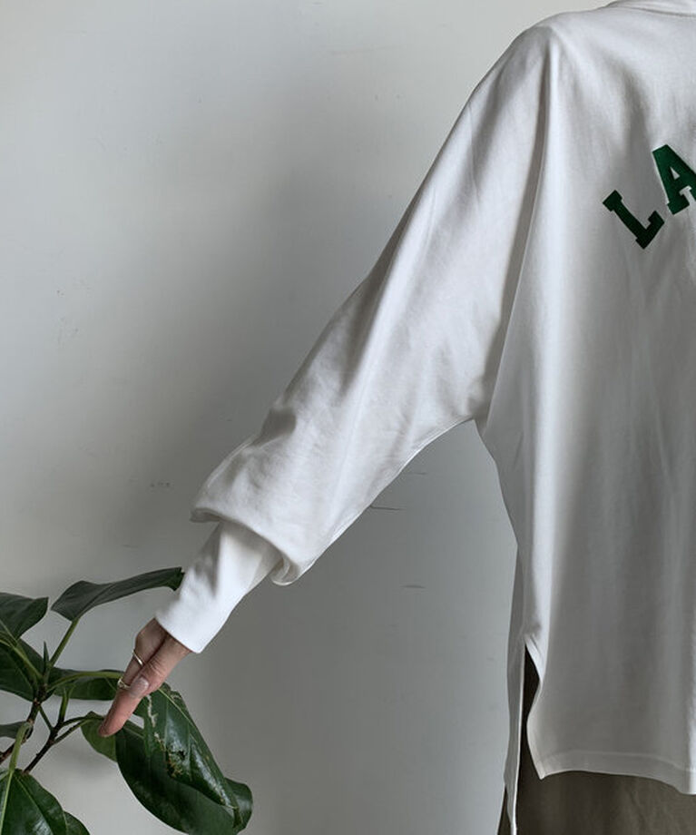  「【WEB限定】LAKESIDEプリントトップス」|Tシャツ・カットソー|