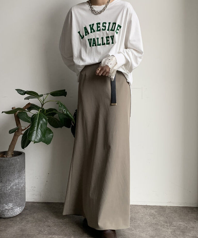  「【WEB限定】LAKESIDEプリントトップス」|Tシャツ・カットソー|