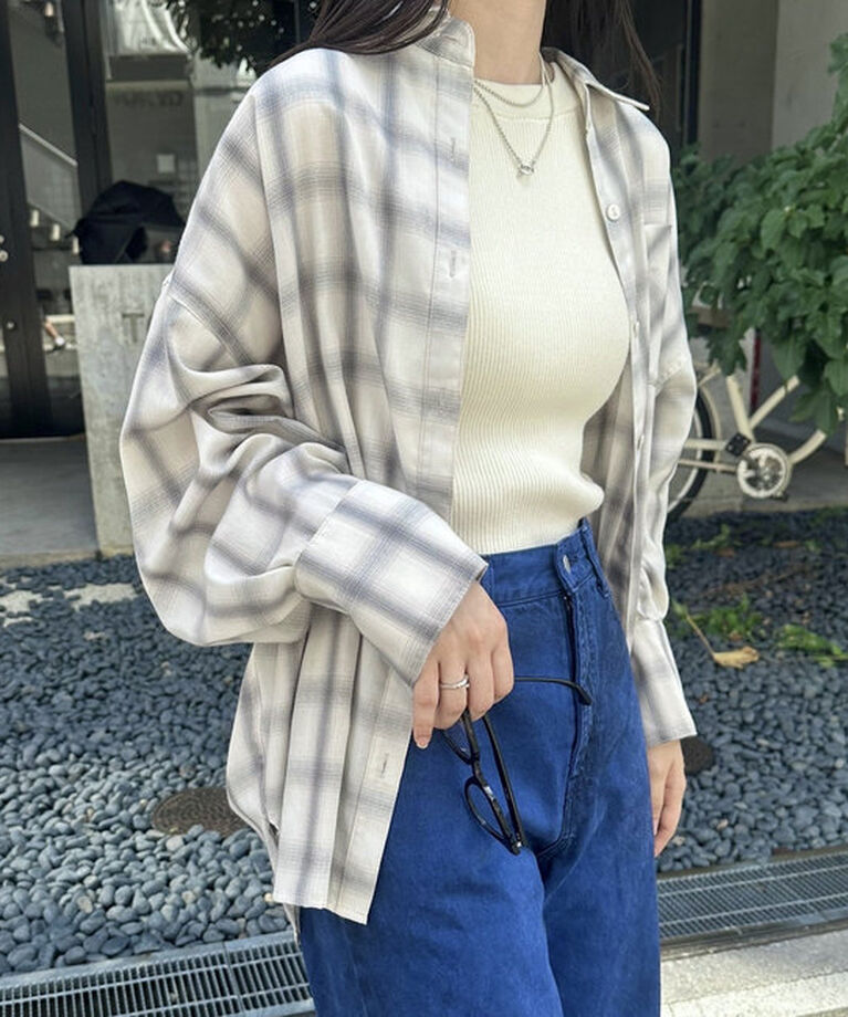  「チェックシャツ」|シャツ・ブラウス|
