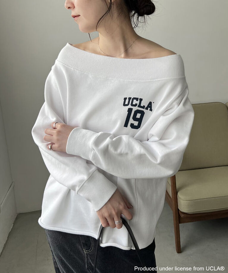  「〈GOOD ROCK SPEED〉ボートネックUCLAスウェット」|Tシャツ・カットソー|