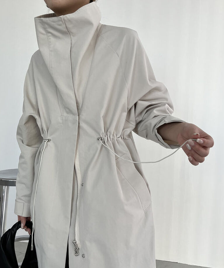  「【サイズ展開あり】ドロストスタンドコート」|その他|