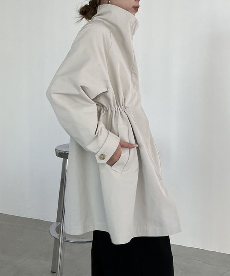  「【サイズ展開あり】ドロストスタンドコート」|その他|