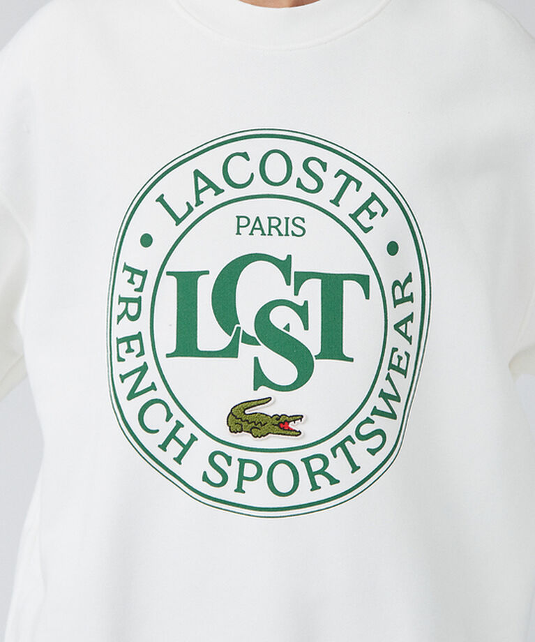 ABAHOUSE「【LACOSTE / ラコステ】サークルグラフィック クルーネックスウェット」|スウェット・ジャージ|