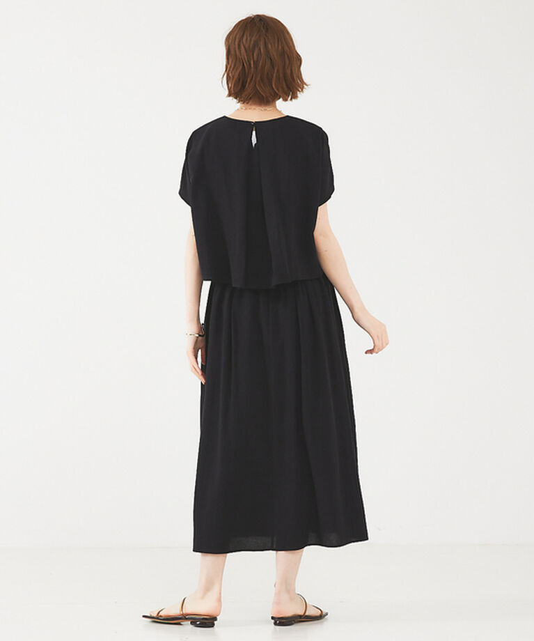 abahouse mavie「レーヨンリネンワンピース」|ワンピース|