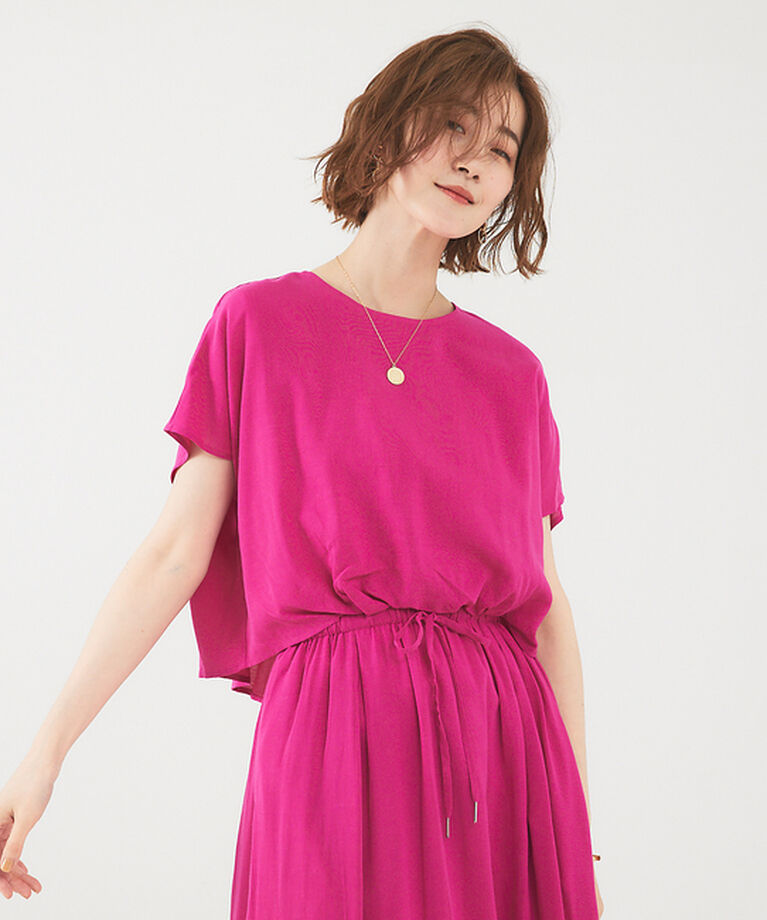 abahouse mavie「レーヨンリネンワンピース」|ワンピース|