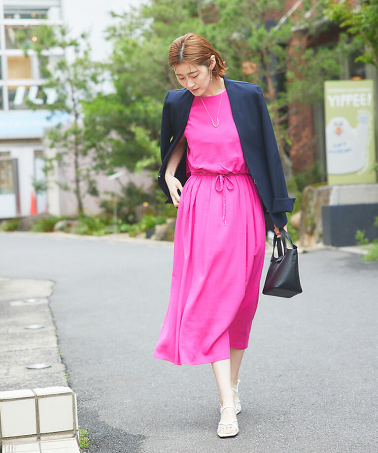 abahouse mavie「レーヨンリネンワンピース」|ワンピース|