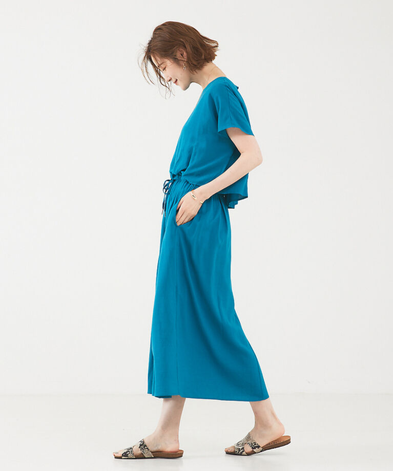 abahouse mavie「レーヨンリネンワンピース」|ワンピース|