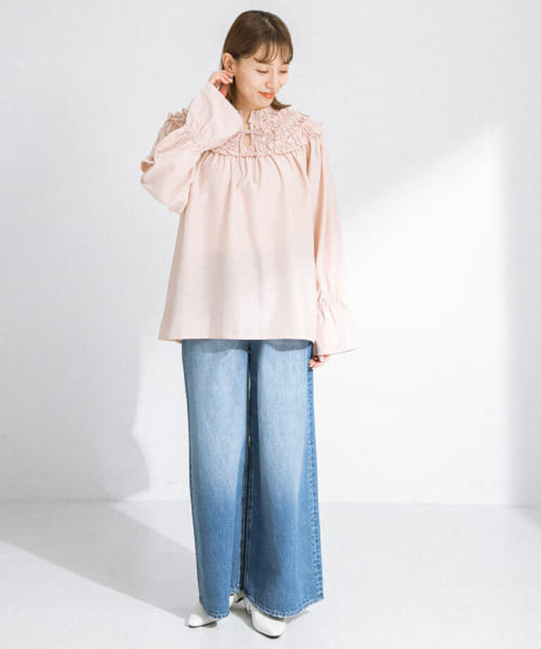 Sonny Label 「Sonny Label ミニフリル2wayチュニックブラウス」|シャツ・ブラウス|