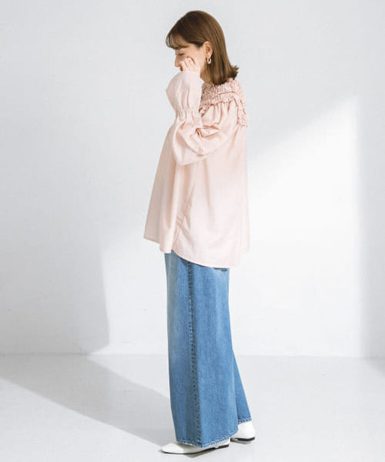 Sonny Label 「Sonny Label ミニフリル2wayチュニックブラウス」|シャツ・ブラウス|