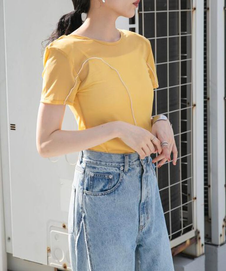  「KBF バックオープンメッシュTEE」|Tシャツ・カットソー|