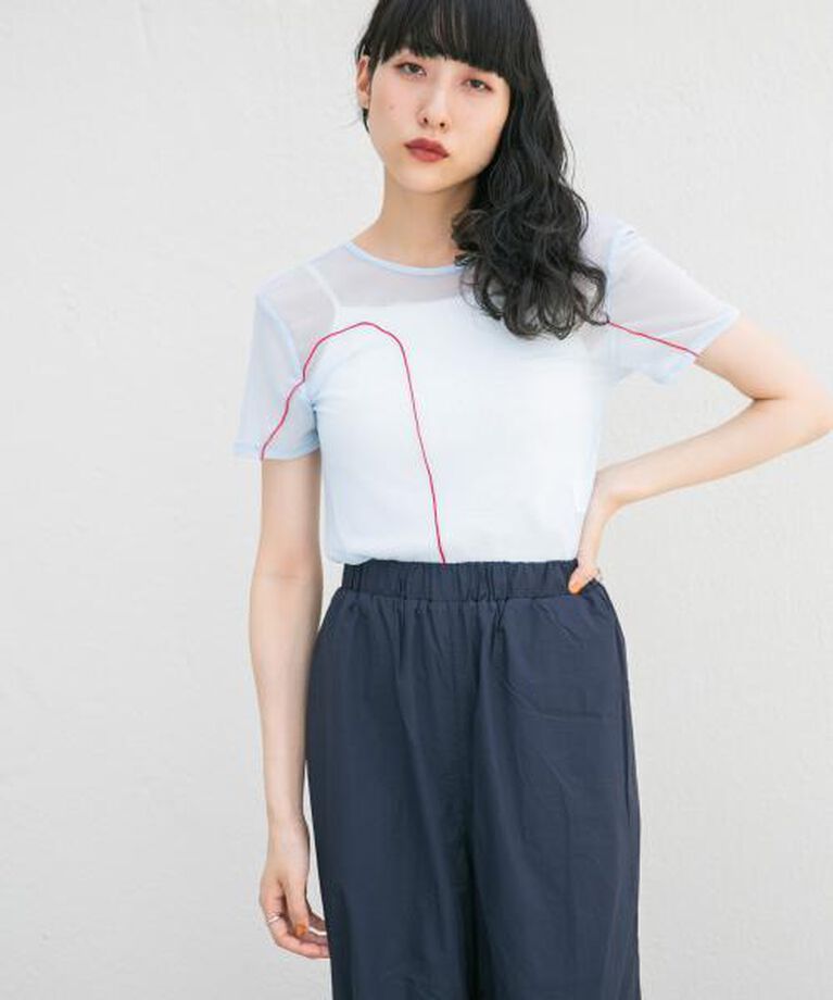  「KBF バックオープンメッシュTEE」|Tシャツ・カットソー|