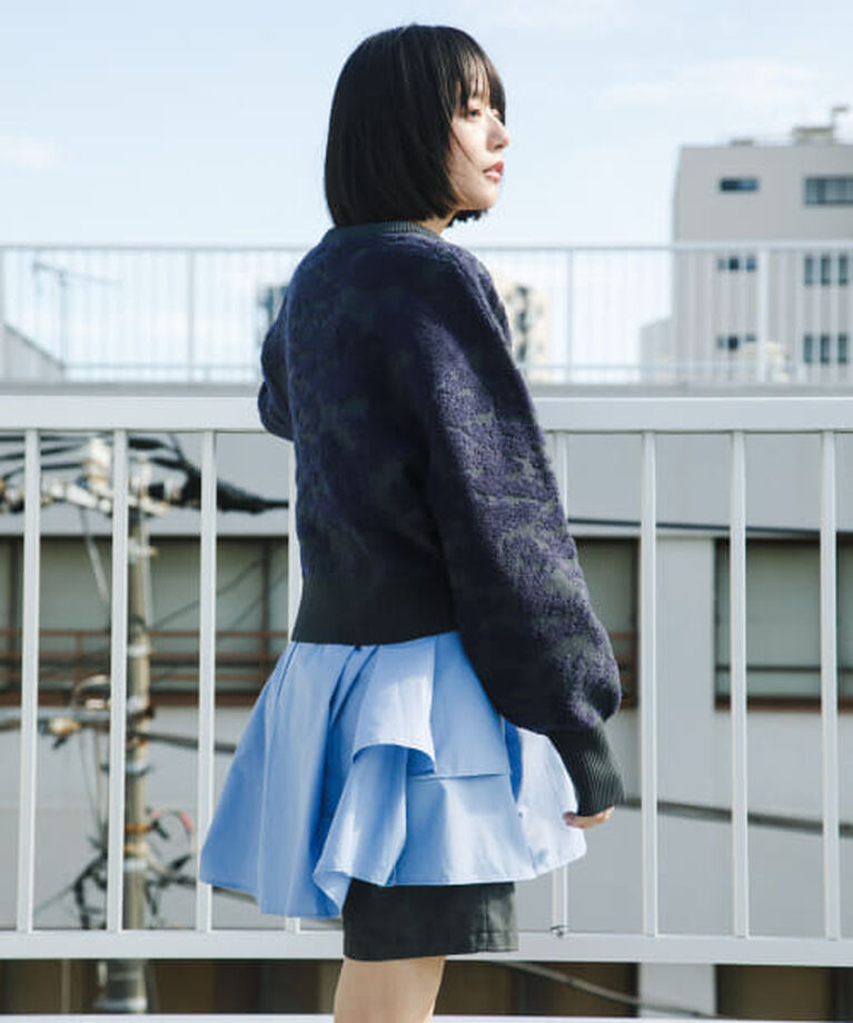  「KBF マーブルジャガードニット」|ニット・セーター|