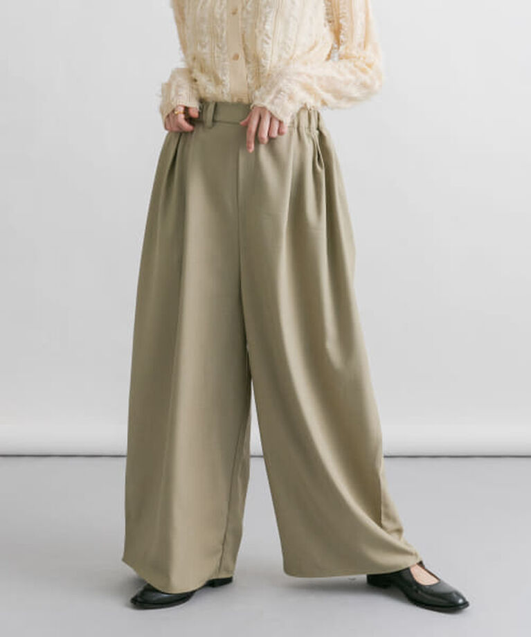  「KBF 『2サイズ展開』WIDEワイドパンツ」|その他|BEIGE