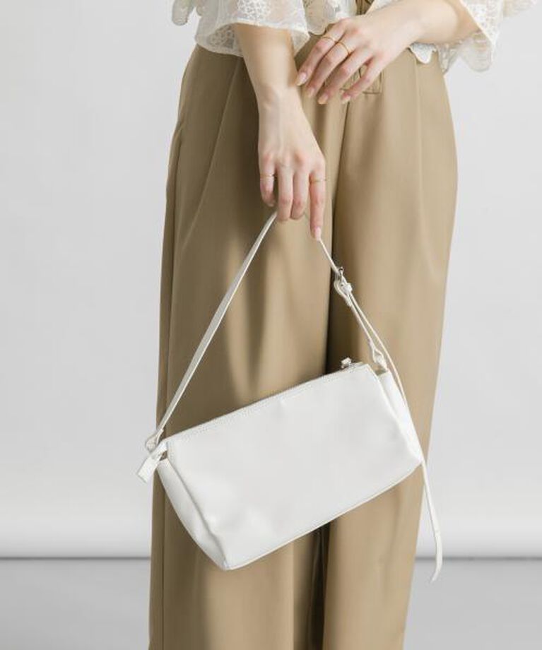  「KBF アシンメトリースリムショルダーBAG」|ショルダー・メッセンジャー|