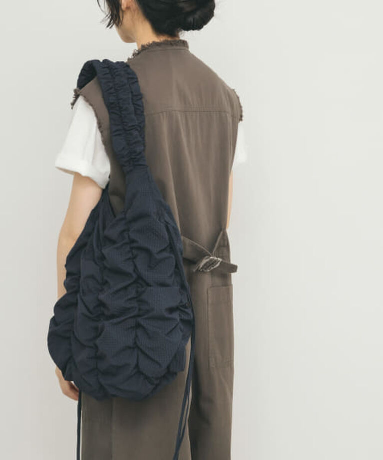  「【予約】KBF チェックリボンギャザーBAG」|ショルダー・メッセンジャー|