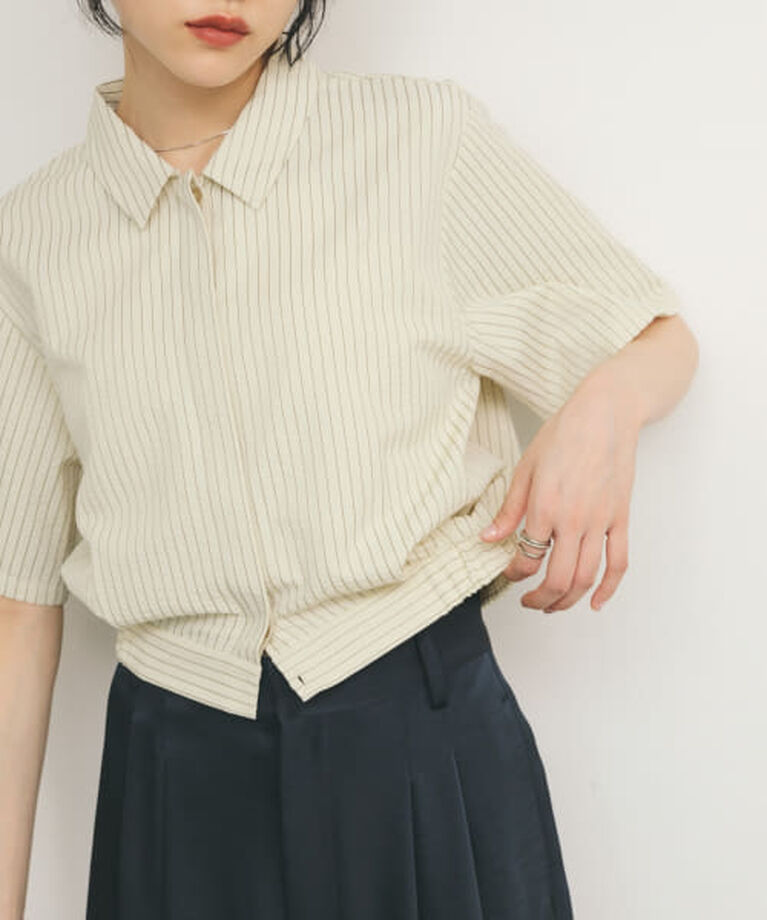  「KBF コンパクトストライプシャツ」|シャツ・ブラウス|CREAM