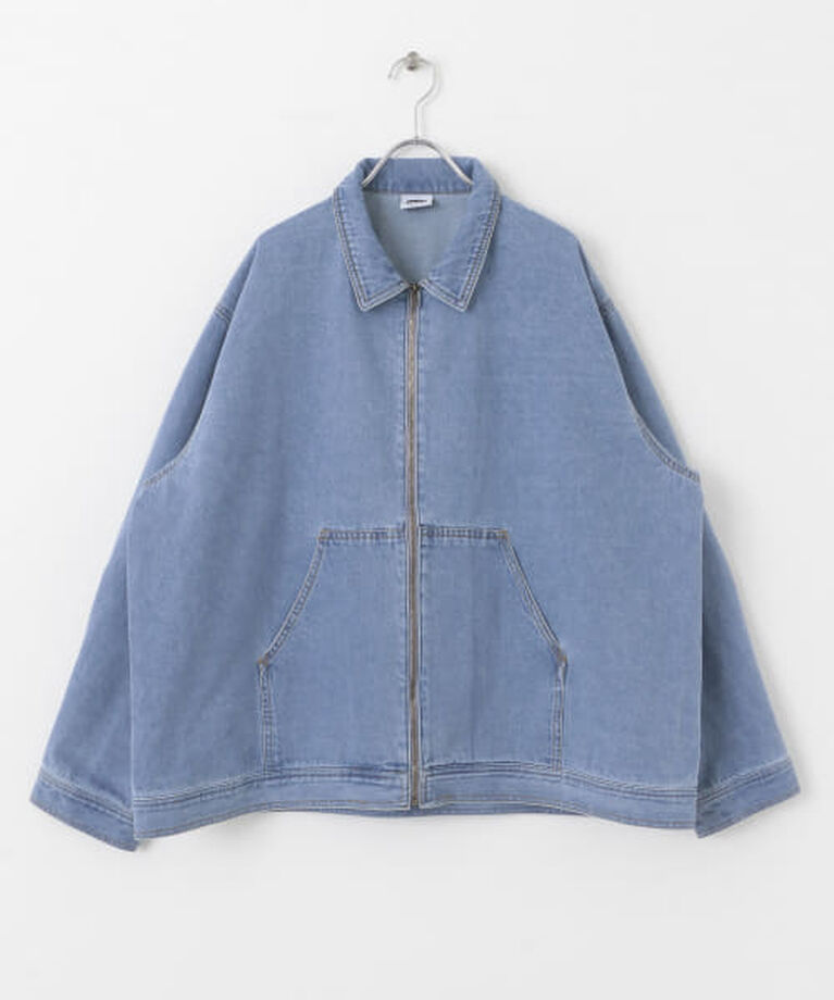 SENSE OF PLACE by URBAN RESEARCH「SENSE OF PLACE ddp　DENIM ZIP BLOUSON」|デニムジャケット|