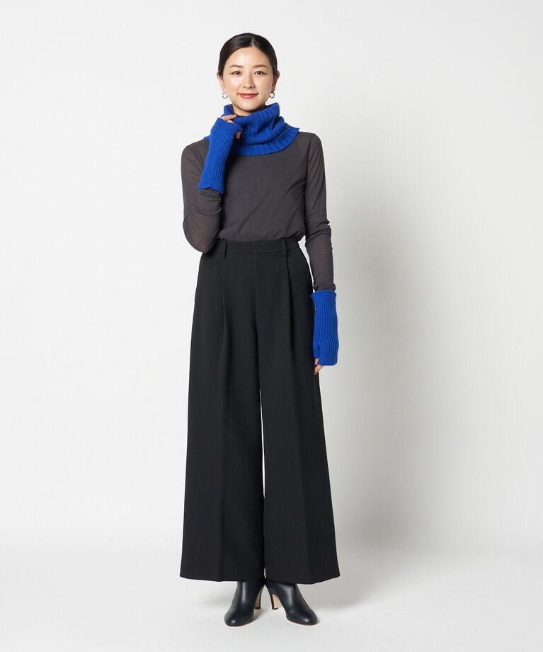  「WILLIAM BRUNTON 1x1 RIB WRISTWARMAERS」|マフラー|