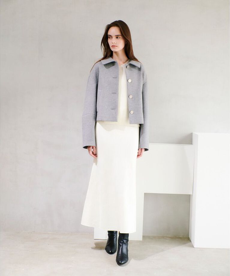 allureville「【セットアップ対応可能】ウールスムース2WAYネックプルオーバー」|ニット・セーター|