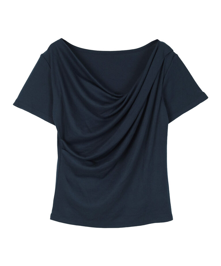 titivate「オフショルダーハーフスリーブTシャツ」|Tシャツ・カットソー|