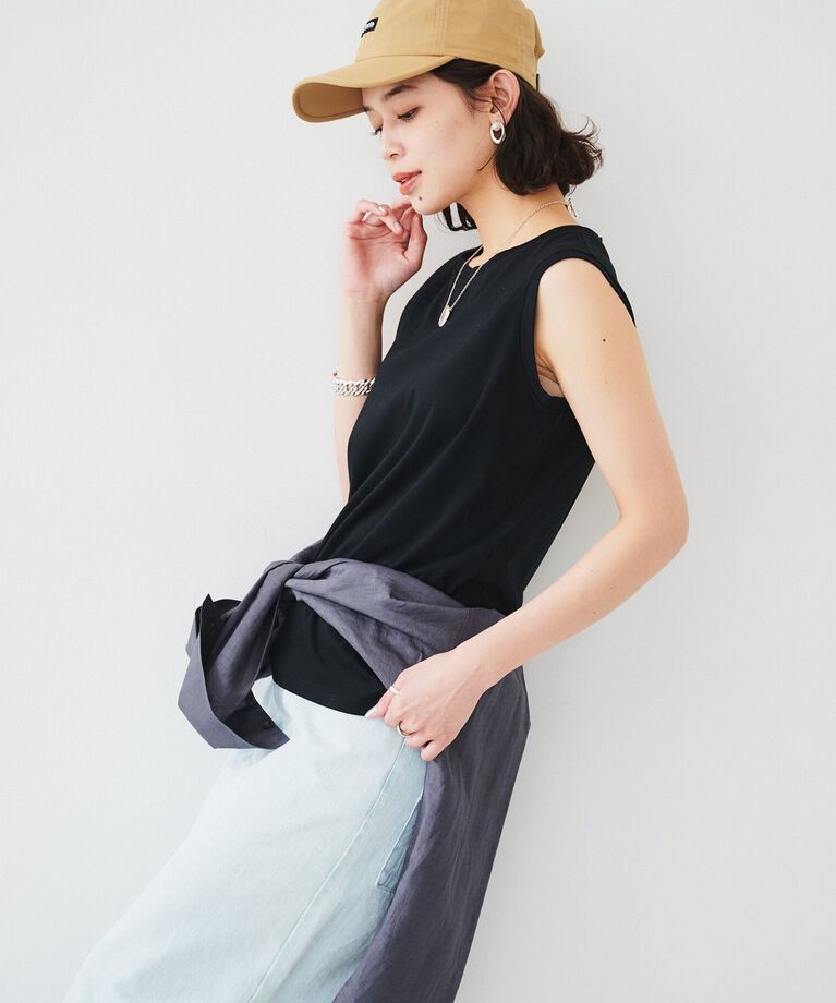 UNTITLED「ノースリーブプルオーバー」|Tシャツ・カットソー|