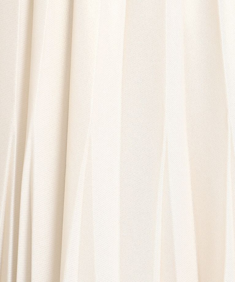 Reflect「【SALE/洗える】シャイニーカラープリーツスカート」|スカート|