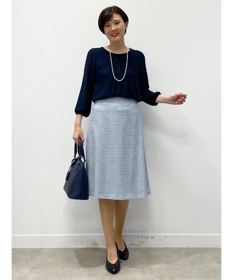 Reflect「【春SALE/マシンウォッシュ可】ピンタックブラウス」|シャツ・ブラウス|