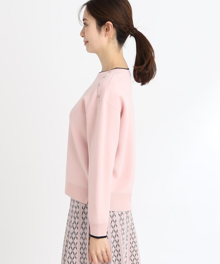 Reflect「【春SALE／WEB限定カラーあり／セットアップ可】ダブルジャカードニット」|ニット・セーター|