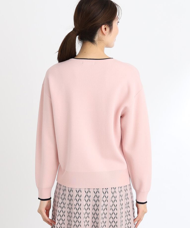 Reflect「【春SALE／WEB限定カラーあり／セットアップ可】ダブルジャカードニット」|ニット・セーター|