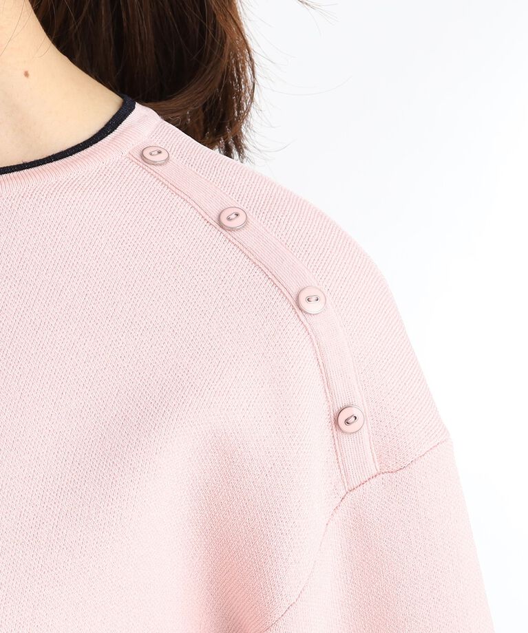 Reflect「【春SALE／WEB限定カラーあり／セットアップ可】ダブルジャカードニット」|ニット・セーター|